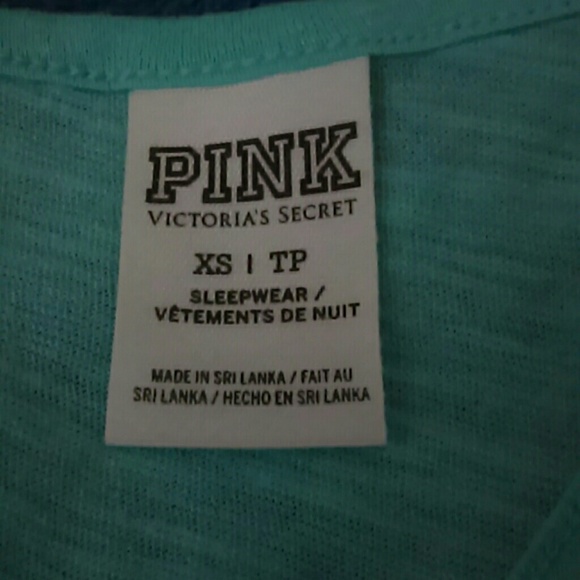 SOLD Pink by VICTORIA'S SECRET Sleepwear Tanks - Picture 4 of 4